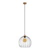 Suspension Lecueder Bois clair, 1 lumière