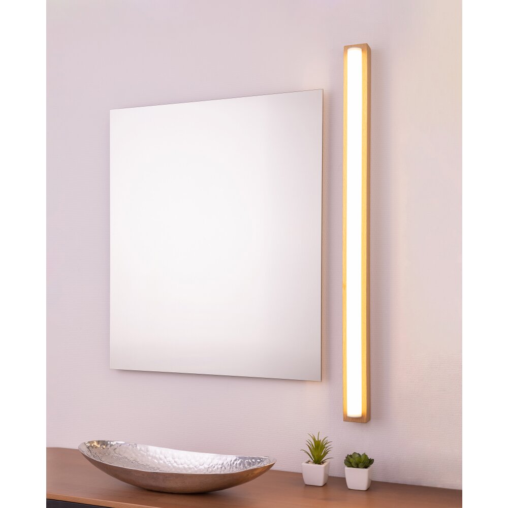 Applique murale Amboy LED Bois clair, 1 lumière main product photo