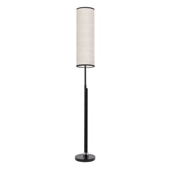 Lampadaire Coquimbito LED Noir, 2 lumières