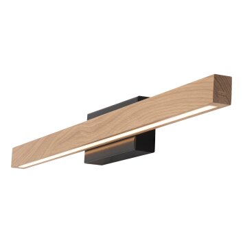 Applique murale Amboy LED Bois clair, 1 lumière