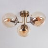 Plafonnier Cabalonga Vieux laiton, 3 lumières