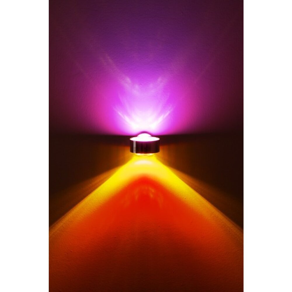 Applique murale Top Light PukMaxxWall LED Chrome, 2 lumières main product photo