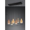 Suspension Trio AGUDO Noir, 6 lumières