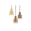 Suspension Trio AGUDO Noir, 3 lumières