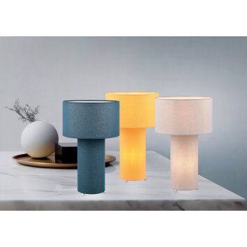 Lampe de table Trio Bale Gris, 2 lumières