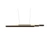 Suspension Trio Helios LED Noir, 1 lumière