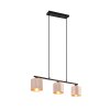 Suspension Trio JULIETA Noir, 3 lumières