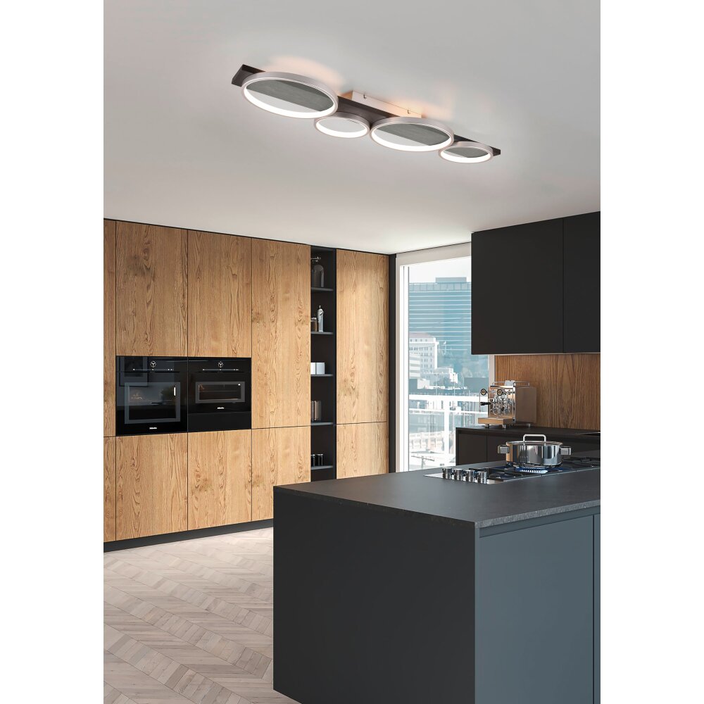 Plafonnier Trio Medera LED Noir, Blanc, 1 lumière main product photo