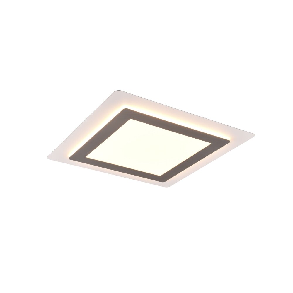 Plafonnier Trio MORGAN LED Nickel mat, 1 lumière, Télécommandes main product photo