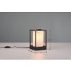 Lampe de table Trio Ross Noir, 1 lumière