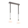 Suspension Trio STANLEY Nickel mat, 2 lumières