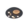 Plafonnier Trio Zodiac LED Or, Noir, 1 lumière
