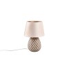 Lampe de table Reality ARIANA Beige, 1 lumière