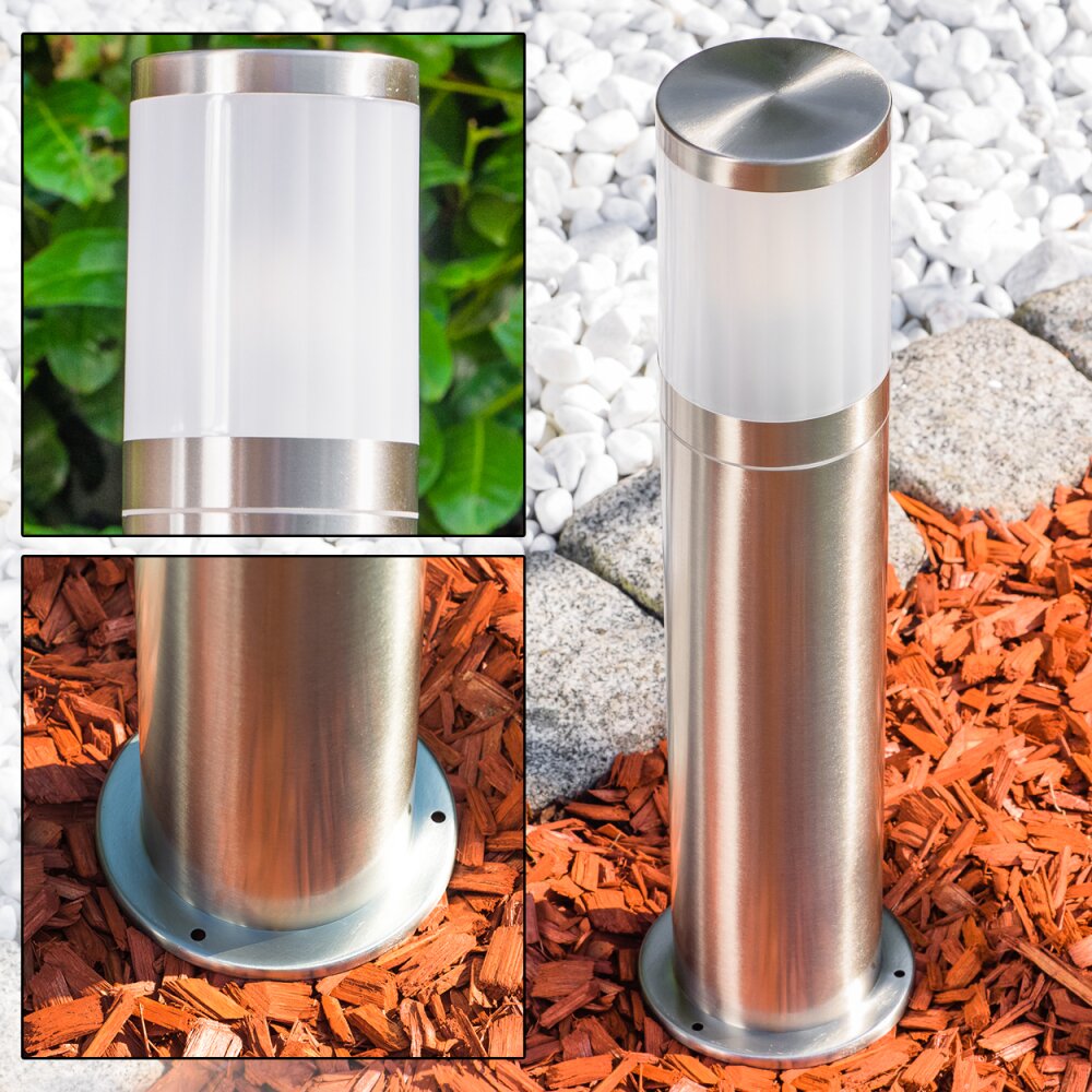 Borne lumineuse TOLSONA Acier inoxydable, 1 lumière main product photo