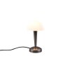 Lampe de table Reality CANARIA LED Chrome, Noir, 1 lumière