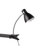 lampe â clipper Reality HARVEY Chrome, Noir, 1 lumière