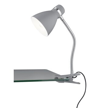 lampe â clipper Reality HARVEY Chrome, Titane, 1 lumière