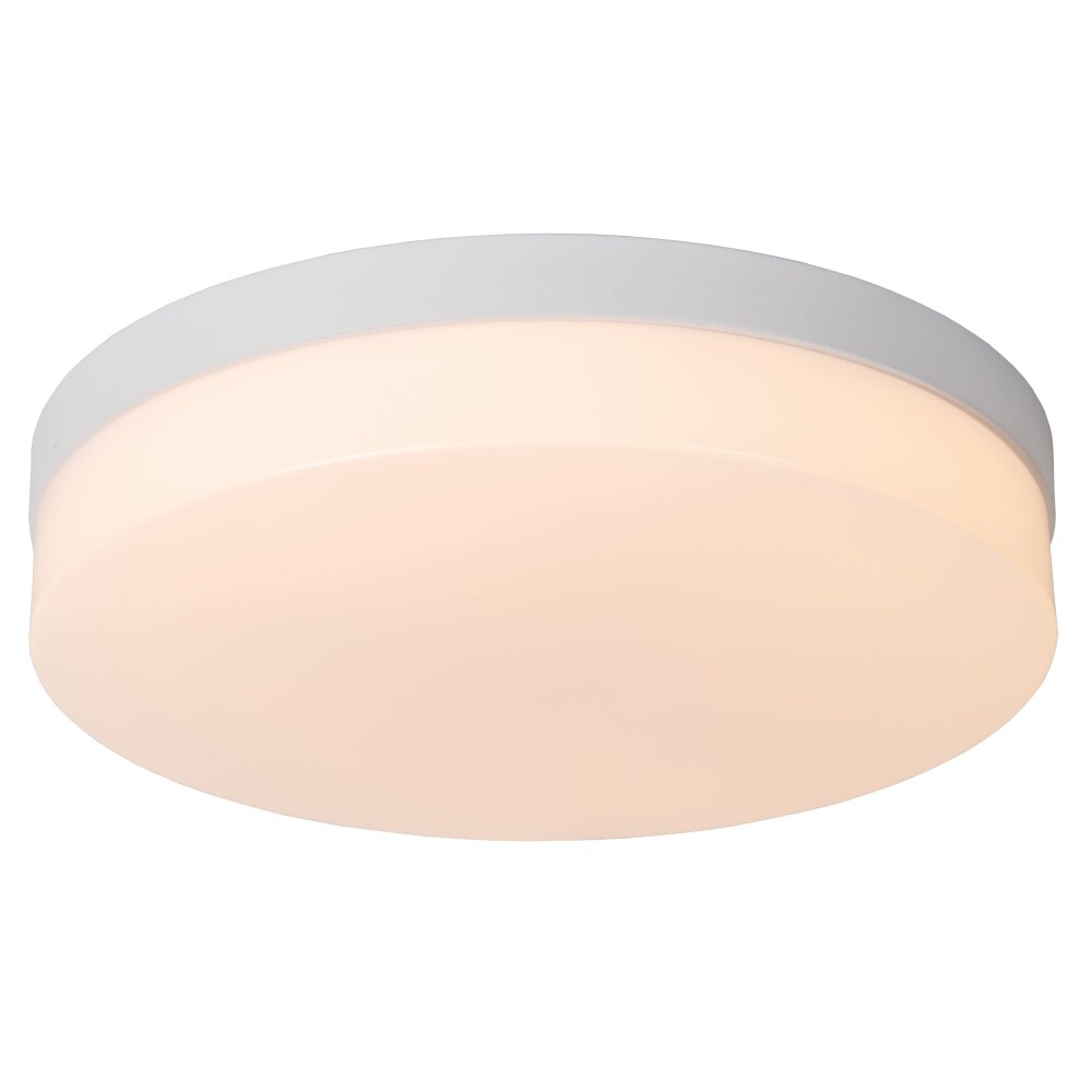 Plafonnier Lucide BISKIT LED Blanc, 1 lumière, Détecteur de mouvement main product photo