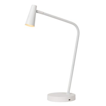 Lampadaire Lucide STIRLING LED Blanc, 1 lumière