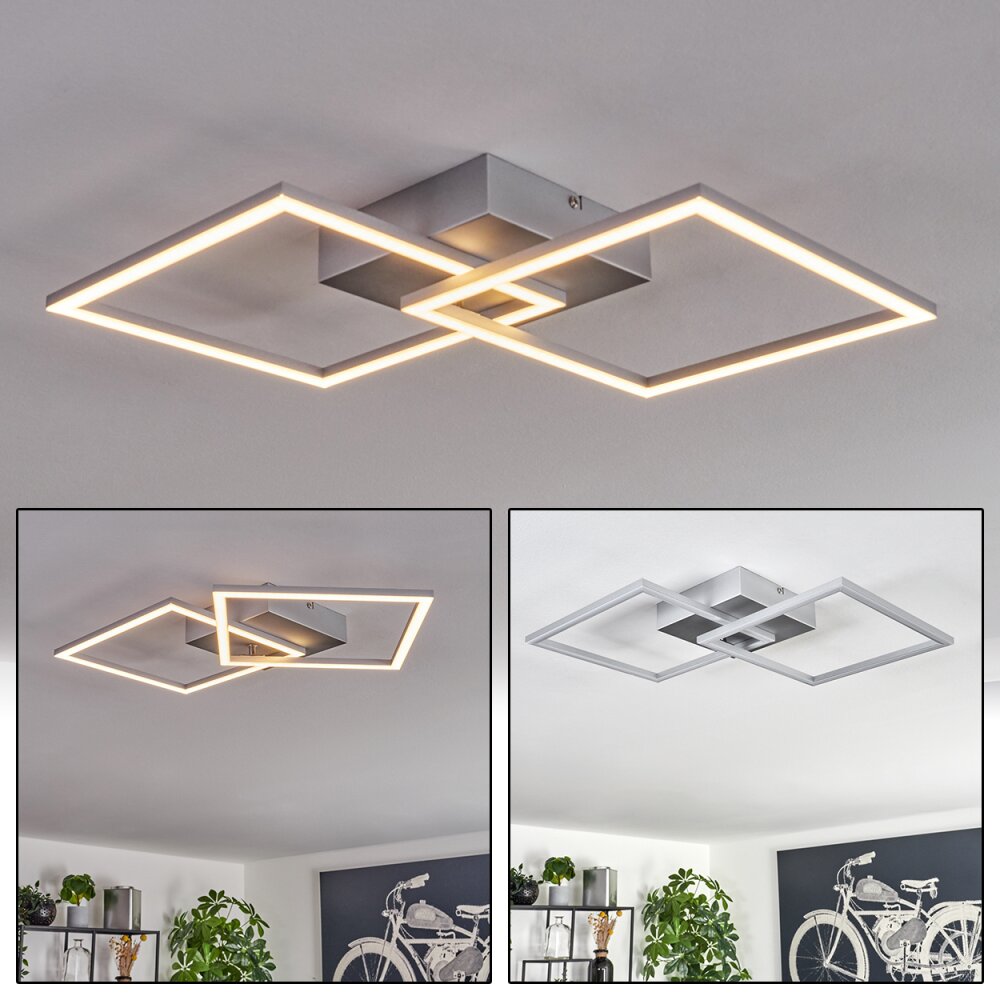 Plafonnier Obo LED Titane, 1 lumière main product photo