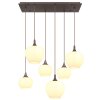 Suspension Globo MAXY Moka, 6 lumières
