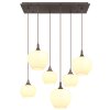 Suspension Globo MAXY Moka, 6 lumières