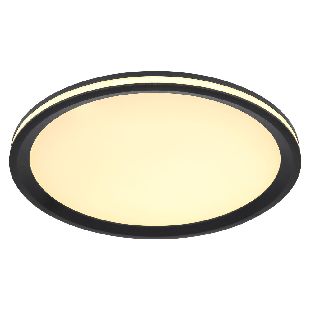 Plafonnier Globo BELISSA LED Noir, 1 lumière main product photo