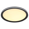 Plafonnier Globo BELISSA LED Noir, 1 lumière
