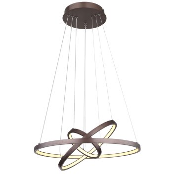 Suspension Globo RALPH LED Moka, 1 lumière