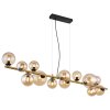 Suspension Globo RIHA LED Noir, 13 lumières