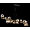 Suspension Globo RIHA LED Noir, 13 lumières