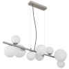 Suspension Globo RIHA LED Nickel mat, 9 lumières