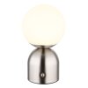 Lampe de table Globo JULSY LED Nickel mat, 1 lumière