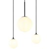 Suspension Globo HALLIE Noir, 6 lumières
