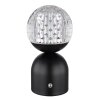 Lampe de table Globo JULSY LED Noir, 1 lumière