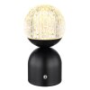 Lampe de table Globo JULSY LED Noir, 1 lumière