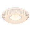 Plafonnier Globo PILLO LED Blanc, 1 lumière, Télécommandes
