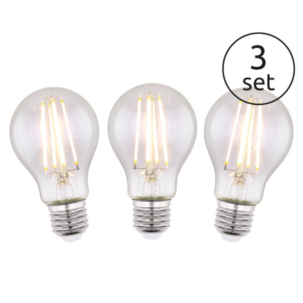 Globo Set de 3 LED E27 7 watt 806 lumen Kelvin main product photo