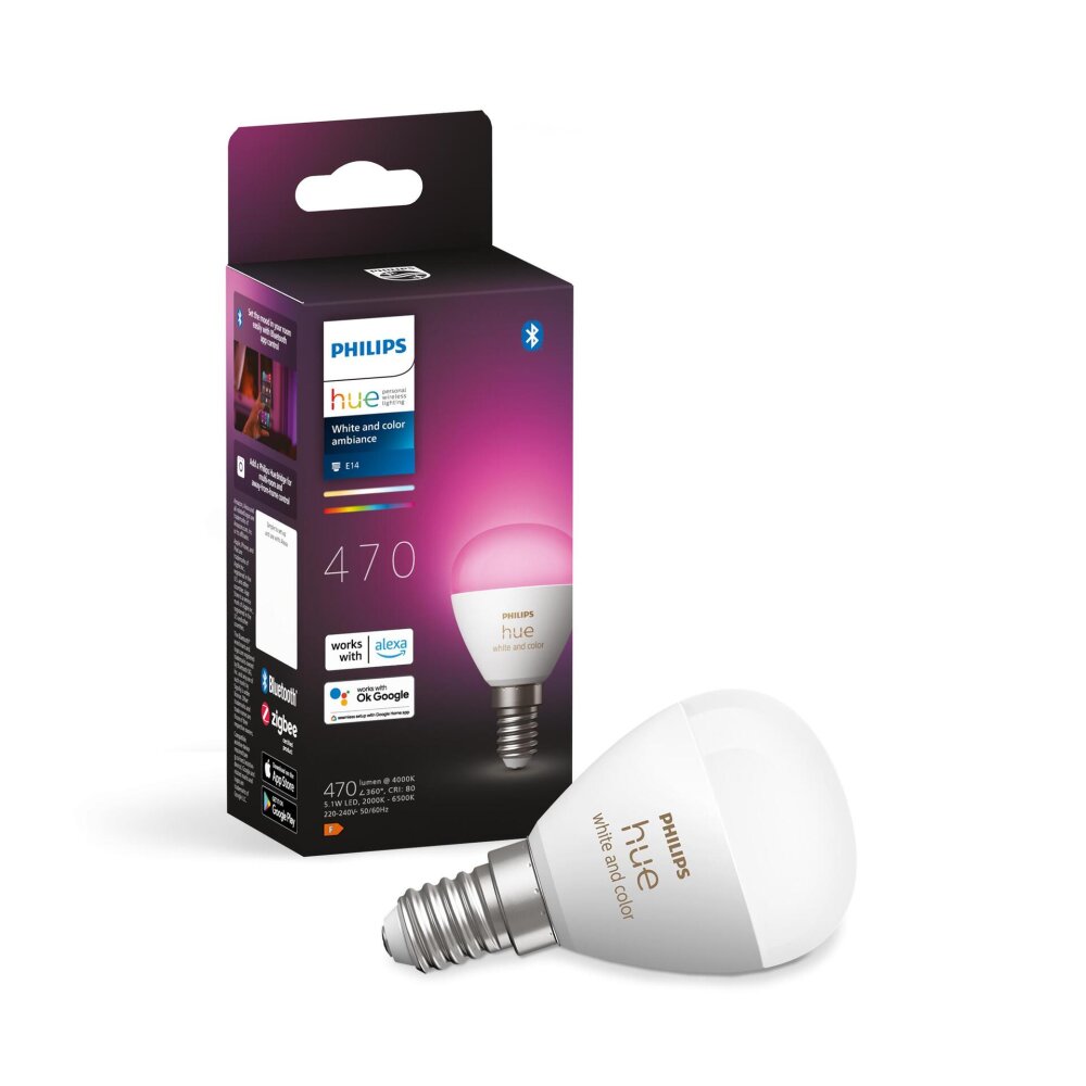 Philips Hue E14 LED 5,1 Watt 4000 Kelvin 470 Lumen 8719514491229