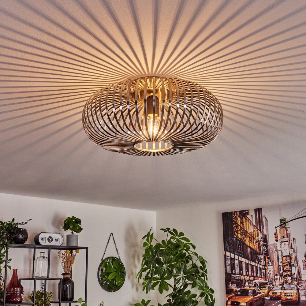 Plafonnier Oravi Argenté, 1 lumière main product photo