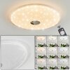Plafonnier Klosters LED Blanc, 1 lumière