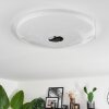 Plafonnier Klosters LED Blanc, 1 lumière