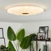 Plafonnier Klosters LED Blanc, 1 lumière