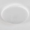 Plafonnier Benifla LED Blanc, 1 lumière, Télécommandes