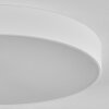 Plafonnier Diagonal LED Blanc, 1 lumière, Télécommandes