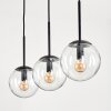 Suspension - Verre Gastor Clair, 3 lumières
