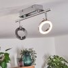 Plafonnier Altamahaw LED Argenté, 2 lumières