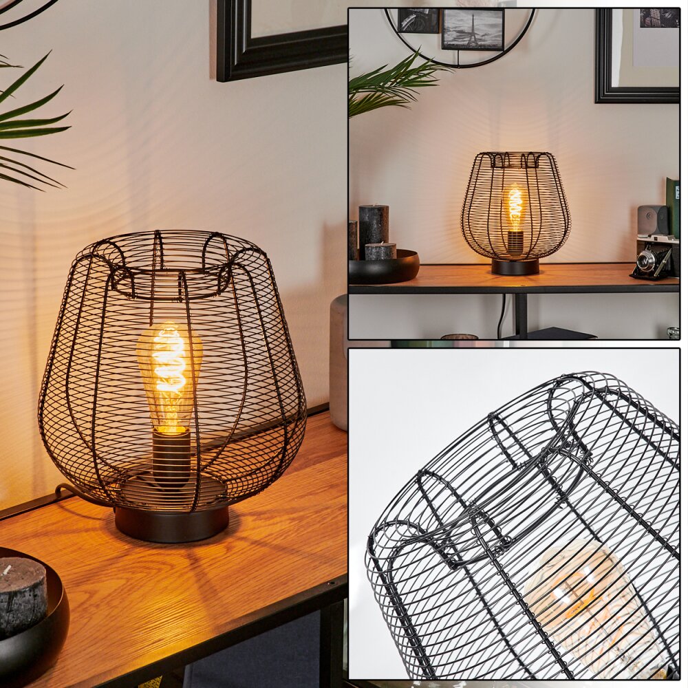 Lampe de table Oravi Noir, 1 lumière main product photo