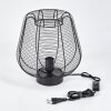 Lampe de table Oravi Noir, 1 lumière Lampe de table Oravi Noir, 1 lumière