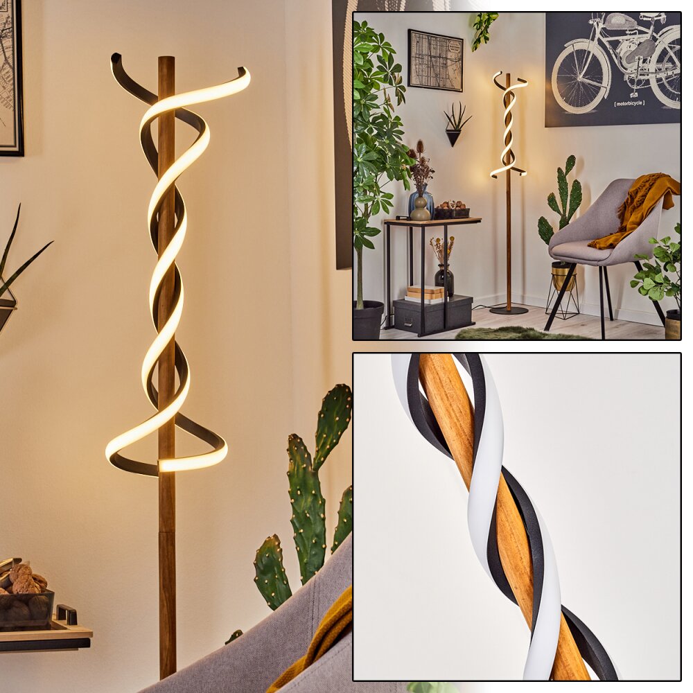 Lampadaire Alvarim LED Écru, Noir, 1 lumière main product photo